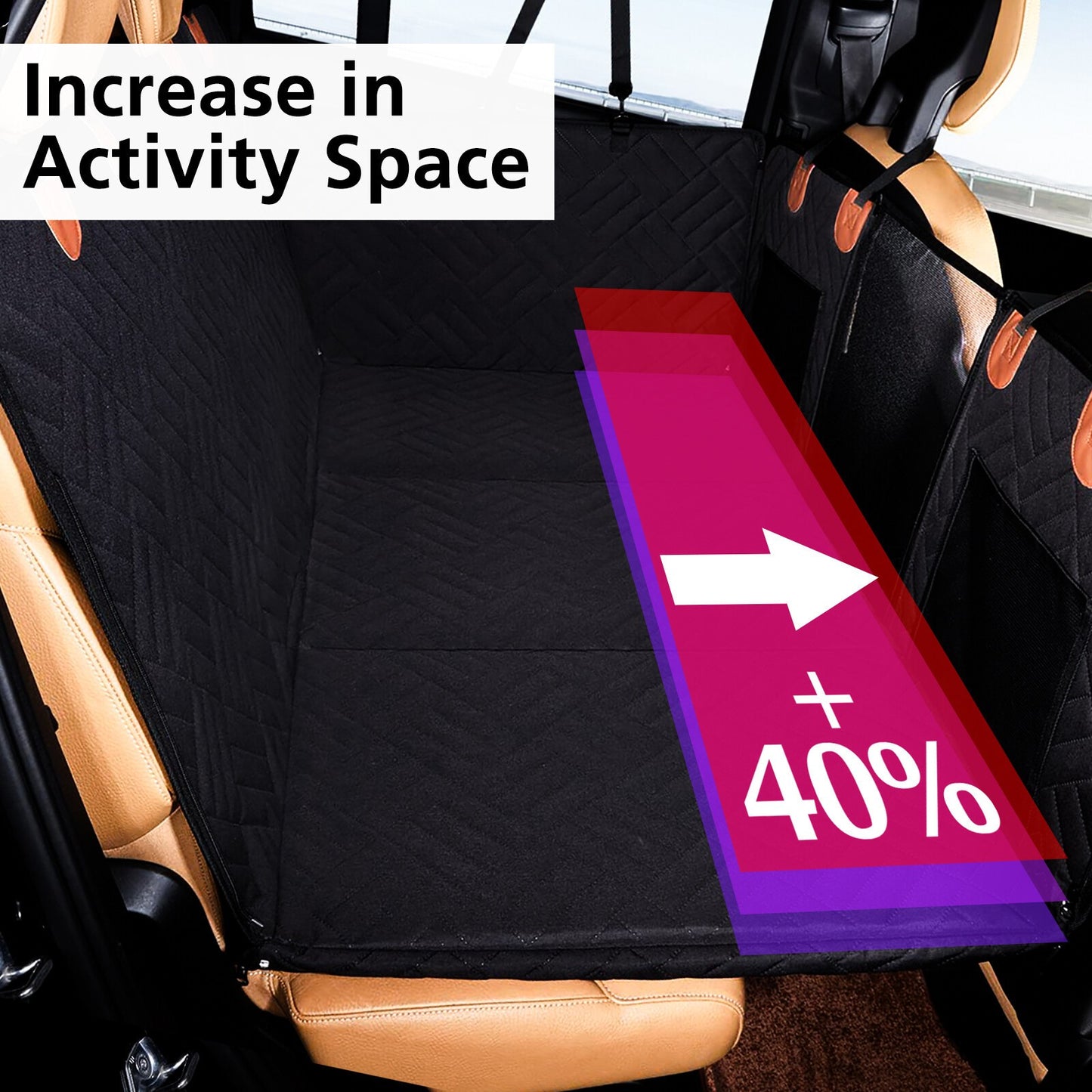 Pets Australia™ Waterproof Car Pet Mat — Hard-Wearing, Scratch-Resistant, Built for the Backseat