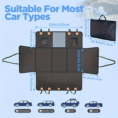 Pets Australia™ Waterproof Car Pet Mat — Hard-Wearing, Scratch-Resistant, Built for the Backseat