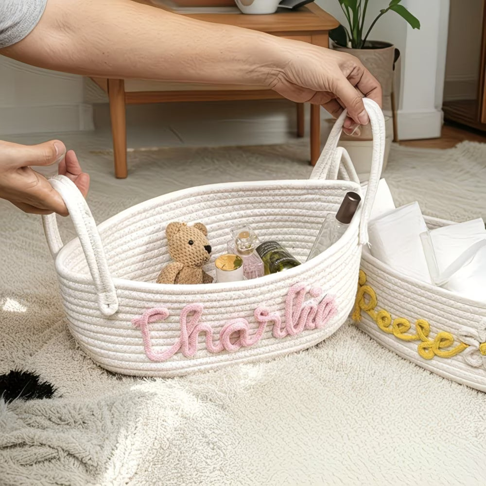 Pets Australia™ The Rope Basket Made Just For Their Mess!